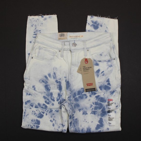 Levi's Denim - Women's Levi's 721 High Rise Skinny Ankle Jeans (228500112) Indigo Earthy - 6